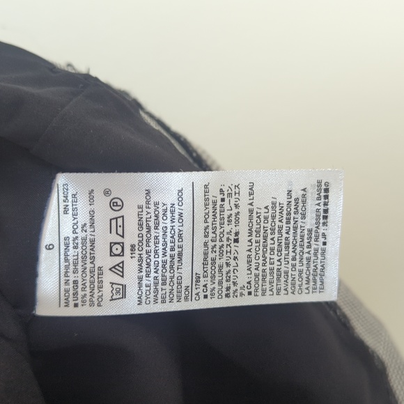 BANANA REPUBLIC Check Pattern Skirt Size 6US NWT - Picture 6 of 6